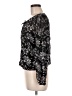 BCX 100% Polyester Black Long Sleeve Blouse Size M - photo 5