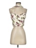 BCBGMAXAZRIA 100% Polyester Ivory Sleeveless Blouse Size 0 - photo 1