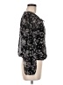 BCX 100% Polyester Black Long Sleeve Blouse Size M - photo 4