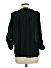 19 Cooper 100% Polyester Black 3/4 Sleeve Blouse Size M - photo 2