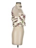 BCBGMAXAZRIA 100% Polyester Ivory Sleeveless Blouse Size 0 - photo 4