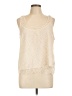 Robert Rodriguez 100% Nylon Ivory Sleeveless Blouse Size L - photo 1