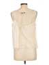 Robert Rodriguez 100% Nylon Ivory Sleeveless Blouse Size L - photo 2
