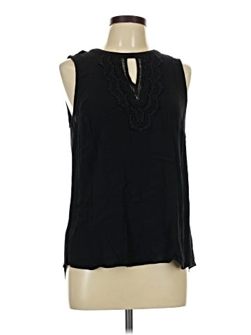 Pale Sky Sleeveless Blouse (view 1)