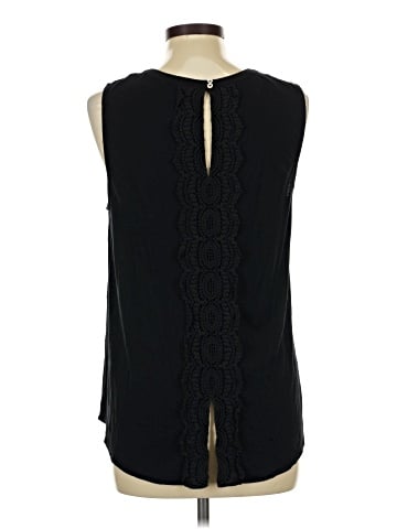 Pale Sky Sleeveless Blouse (view 2)