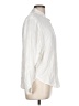 BeachLunchLounge 100% Rayon Ivory Long Sleeve Button-Down Shirt Size L - photo 4