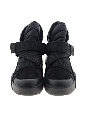 Moncler Cross Promyx Suede-trimmed Quilted Shell And Leather High-top Sneakers (view 2)