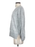Maison Jules 100% Cotton Gray Pullover Sweater Size S - photo 5