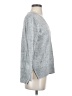 Maison Jules 100% Cotton Gray Pullover Sweater Size S - photo 4