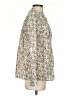 Chaudry Floral Ivory Long Sleeve Blouse Size S - photo 4