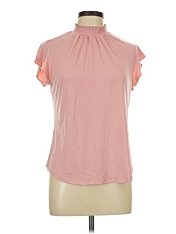 7th Avenue Design Studio New York & Company Short Sleeve Turtleneck (view 1)
