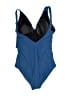 Profile by Gottex Color Block Blue One Piece Swimsuit Size 12 - photo 1