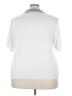 Gilli White Short Sleeve Top Size 3X - photo 2
