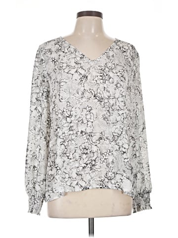 Worthington Long Sleeve Blouse (view 1)