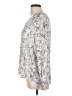 Worthington 100% Polyester Silver Long Sleeve Blouse Size L - photo 5
