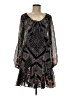 Free People 100% Polyester Paisley Black Cocktail Dress Size M - photo 1