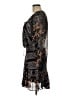 Free People 100% Polyester Paisley Black Cocktail Dress Size M - photo 5