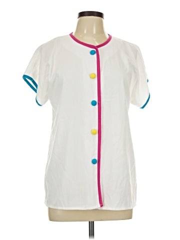Kathie Lee Short Sleeve Blouse (view 1)