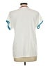 Kathie Lee Color Block White Short Sleeve Blouse Size 10 - photo 2