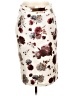 VERTICHE Floral Ivory Casual Skirt Size Lg - photo 1