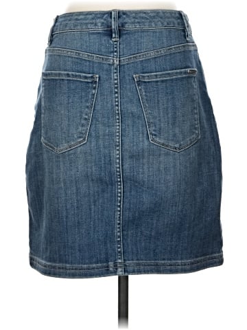White House Black Market Denim Skirt (view 2)
