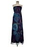 Old Navy Paisley Blue Formal Skirt Size M - photo 1