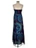 Old Navy Paisley Blue Formal Skirt Size M - photo 2