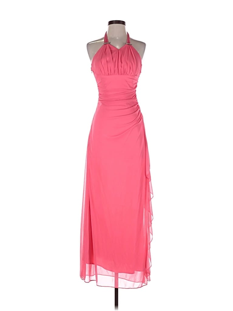 Pre-owned Betsy & Adam Cocktail Dress In Pink