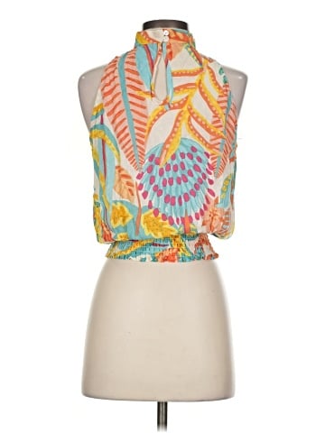Christian Siriano New York Sleeveless Blouse (view 2)