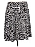 DressBarn Print Black Casual Skirt Size XL - photo 1
