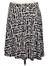 DressBarn Print Black Casual Skirt Size XL - photo 2
