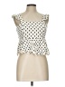 Monteau Ivory Sleeveless Blouse Size L - photo 1