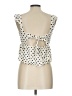 Monteau Ivory Sleeveless Blouse Size L - photo 2