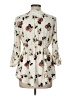 J for Justify 100% Polyester Ivory Casual Dress Size L - photo 2