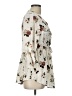 J for Justify 100% Polyester Ivory Casual Dress Size L - photo 4