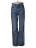 Weekday 100% Cotton Hearts Blue Jeans Size 26 waist - photo 1