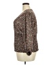 Eclair 100% Polyester Brown 3/4 Sleeve Blouse Size 3X - photo 5