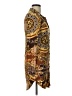 Timing Paisley Brown Casual Dress Size L - photo 4