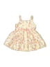 Little Lass 100% Polyester Floral Yellow Dress 9-12 MO / 12 MO - photo 1