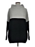 RD Style Color Block Gray Turtleneck Sweater Size M (estimated) - photo 1