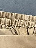 Muji 100% Polyester Solid Tan Khakis Size 30 waist (estimated) - photo 7