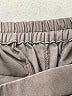 Muji 100% Polyester Solid Black Casual Pants Size 30 waist (estimated) - photo 7