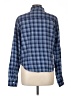 Gap Plaid Blue Long Sleeve Button-Down Shirt Size L (tall) - photo 2