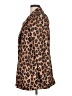 Dana Buchman Animal Print Brown Blazer Size L - photo 5