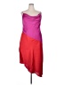Cushnie 100% Polyester Color Block Red Cocktail Dress Size 18 - photo 1