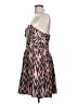 Guess 100% Polyester Chevron-herringbone Orange Cocktail Dress Size 12 - photo 5
