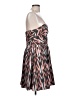 Guess 100% Polyester Chevron-herringbone Orange Cocktail Dress Size 12 - photo 4