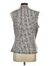 Liz Claiborne Silver Sleeveless Blouse Size L - photo 2