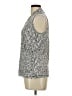 Liz Claiborne Silver Sleeveless Blouse Size L - photo 5