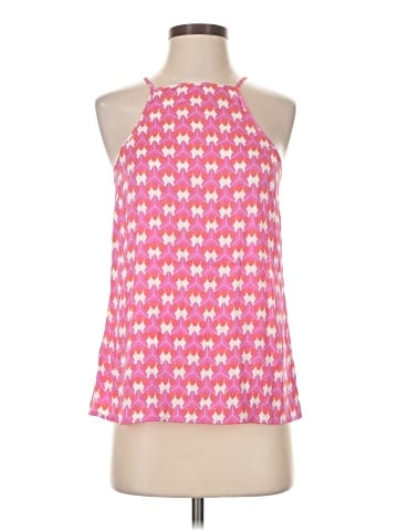 Banana Republic Milly Collection Sleeveless Silk Top (view 1)